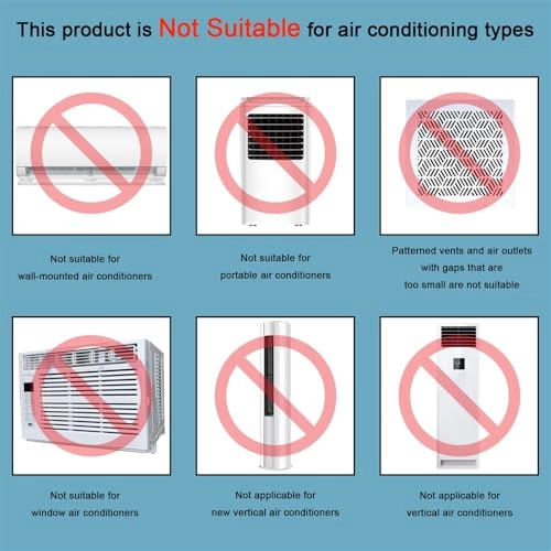 Air Deflector - 35 x 7.8Inch White