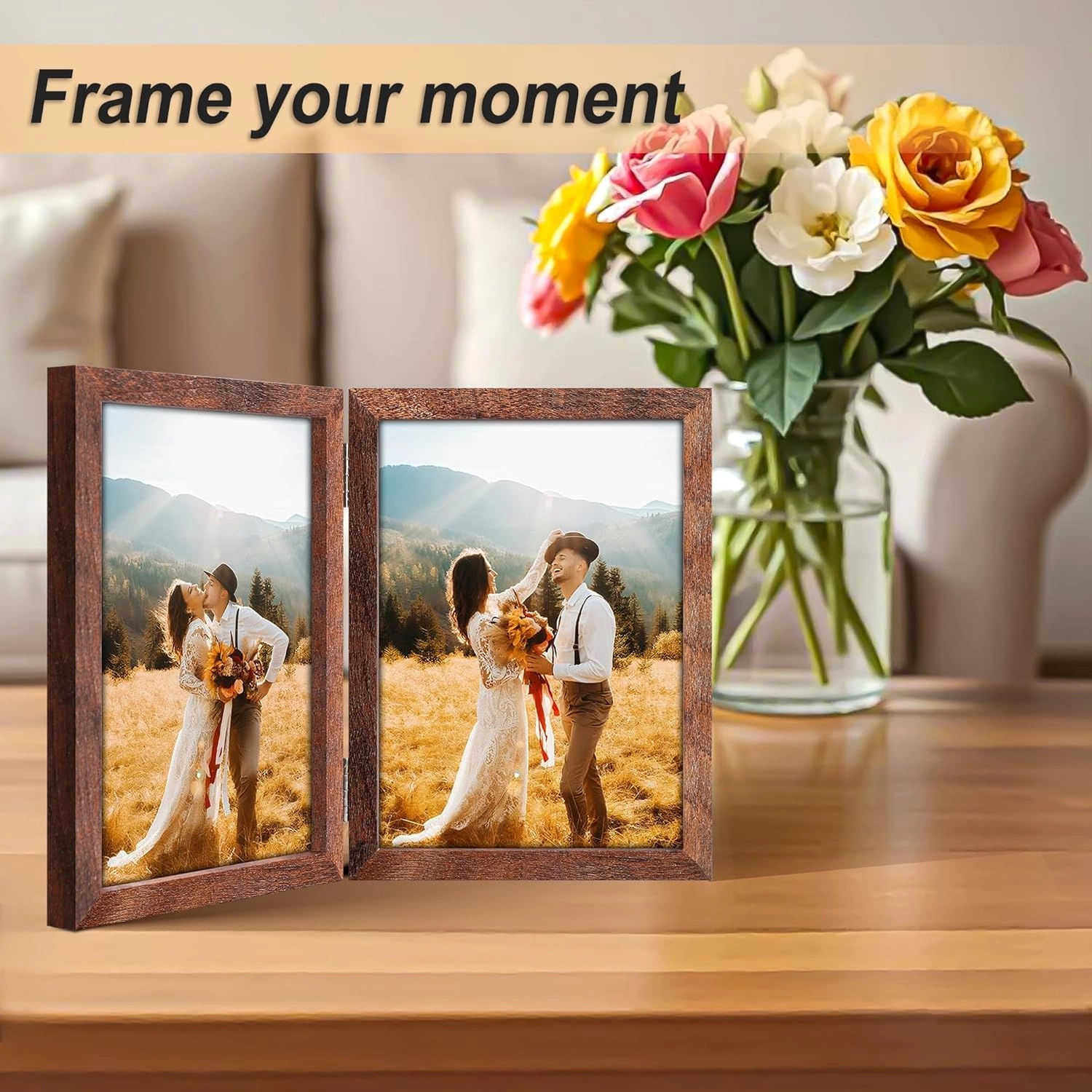 Double Picture Frame - 5x7 two