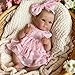 Reborn Baby Doll - 18 Inch Silicone Pink Ages 3+