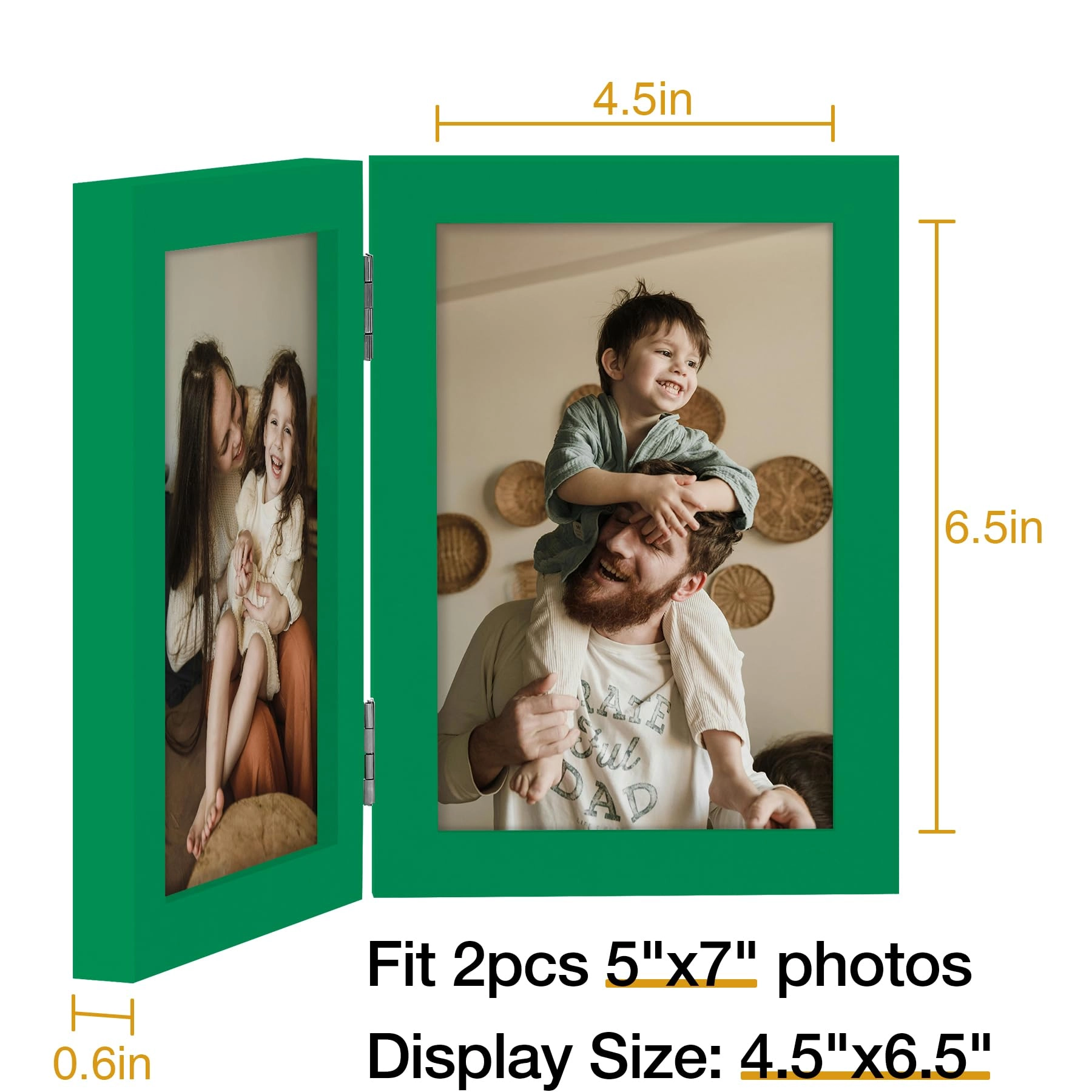 Double Picture Frame - 5x7 2