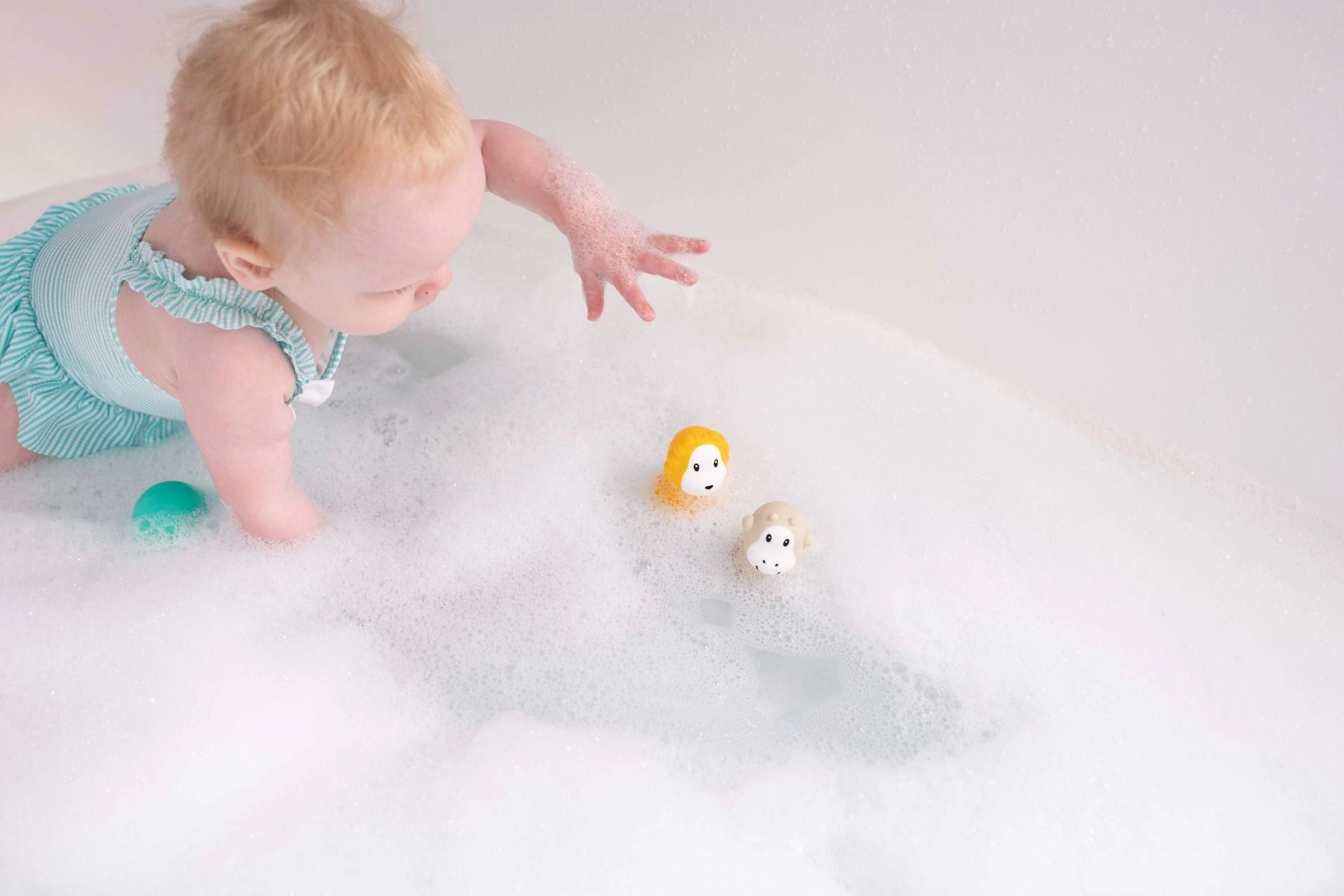 Bathtime Wobblers - 2 Lion & Giraffe