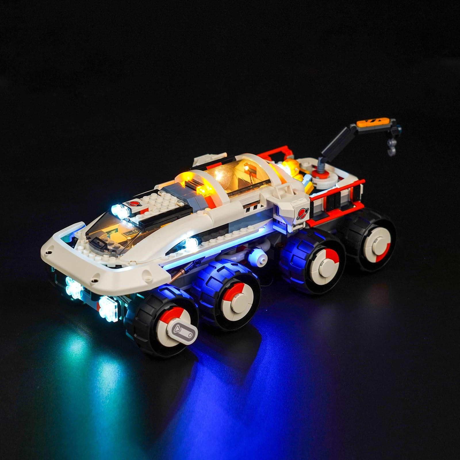 BrickBling LED Light Set for LEGO Command Rover and Crane Loader 60432 - Copper conductor 5V