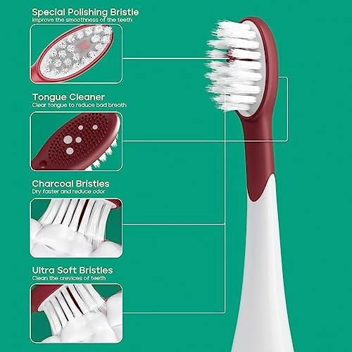 SG-540-8 - Red Ultrasonic Rechargeable