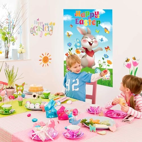 Pin The Tail on The Bunny Activity Sticker Book 24 pcs