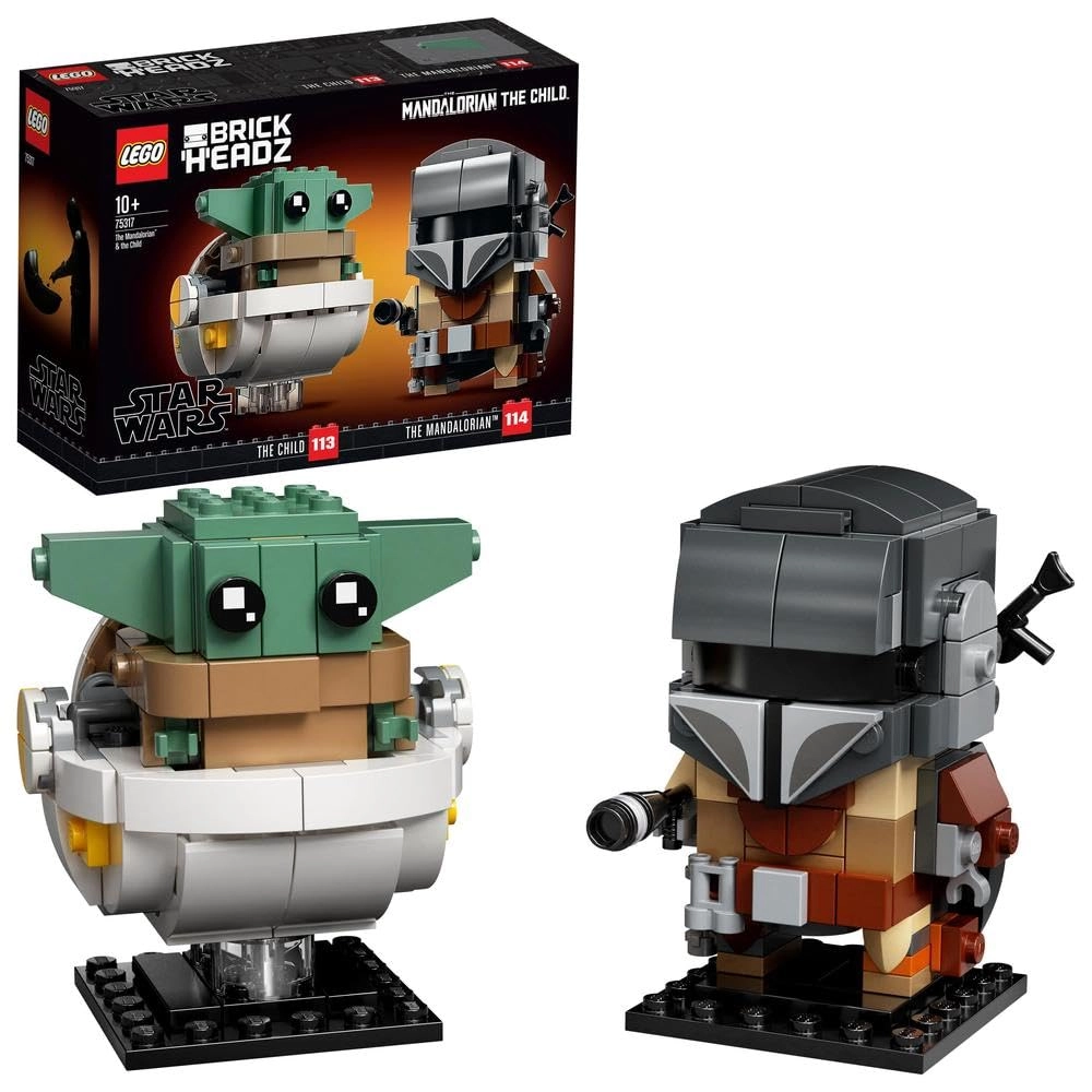 LEGO Star Wars BrickHeadz The Mandalorian & The Child (75317)