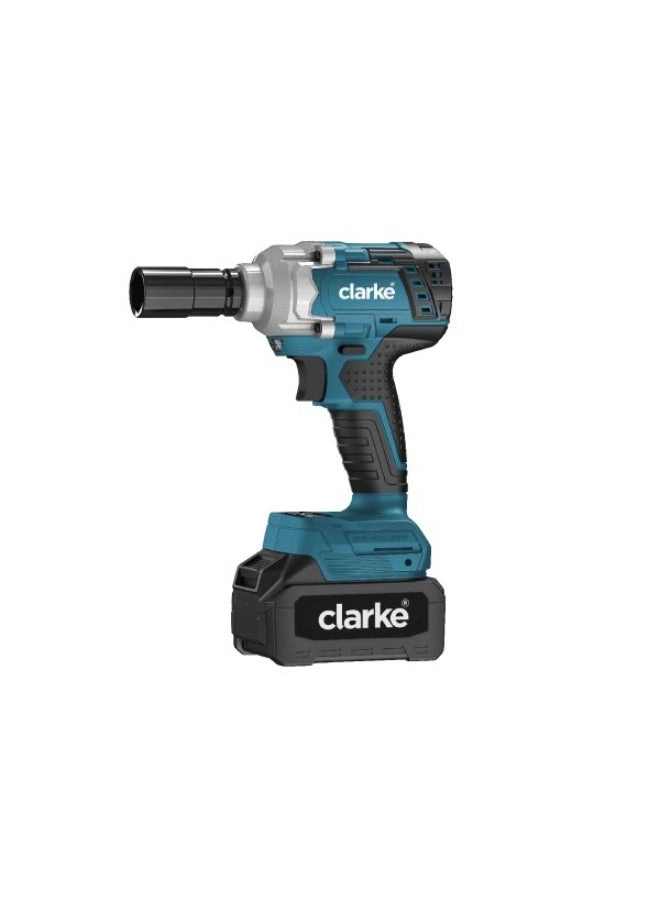 Clarke Cordless Impact Wrench - 550 N.M 1/2″