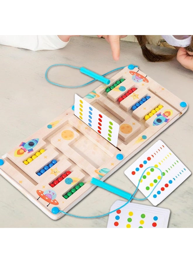 Rich Life Color Sorting Bead Game - 3 years+