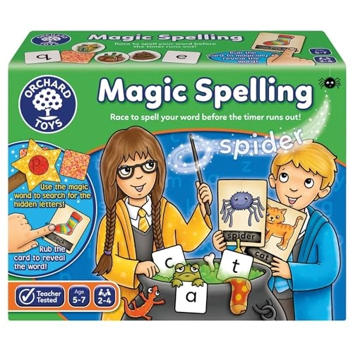 Magic Spelling Game - 5 - 10 years 100 pieces