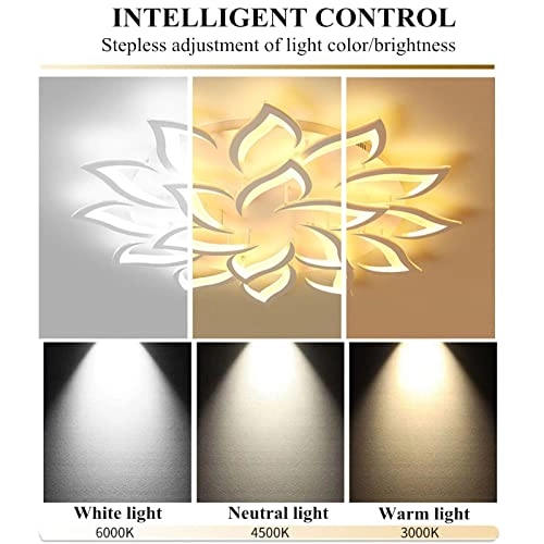 LED Chandelier Ceiling Light - Dimmable