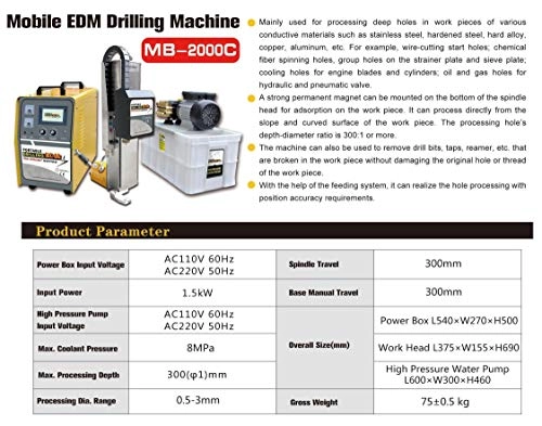 DK-908BD - Desktop EDM Driller 0.3-3mm