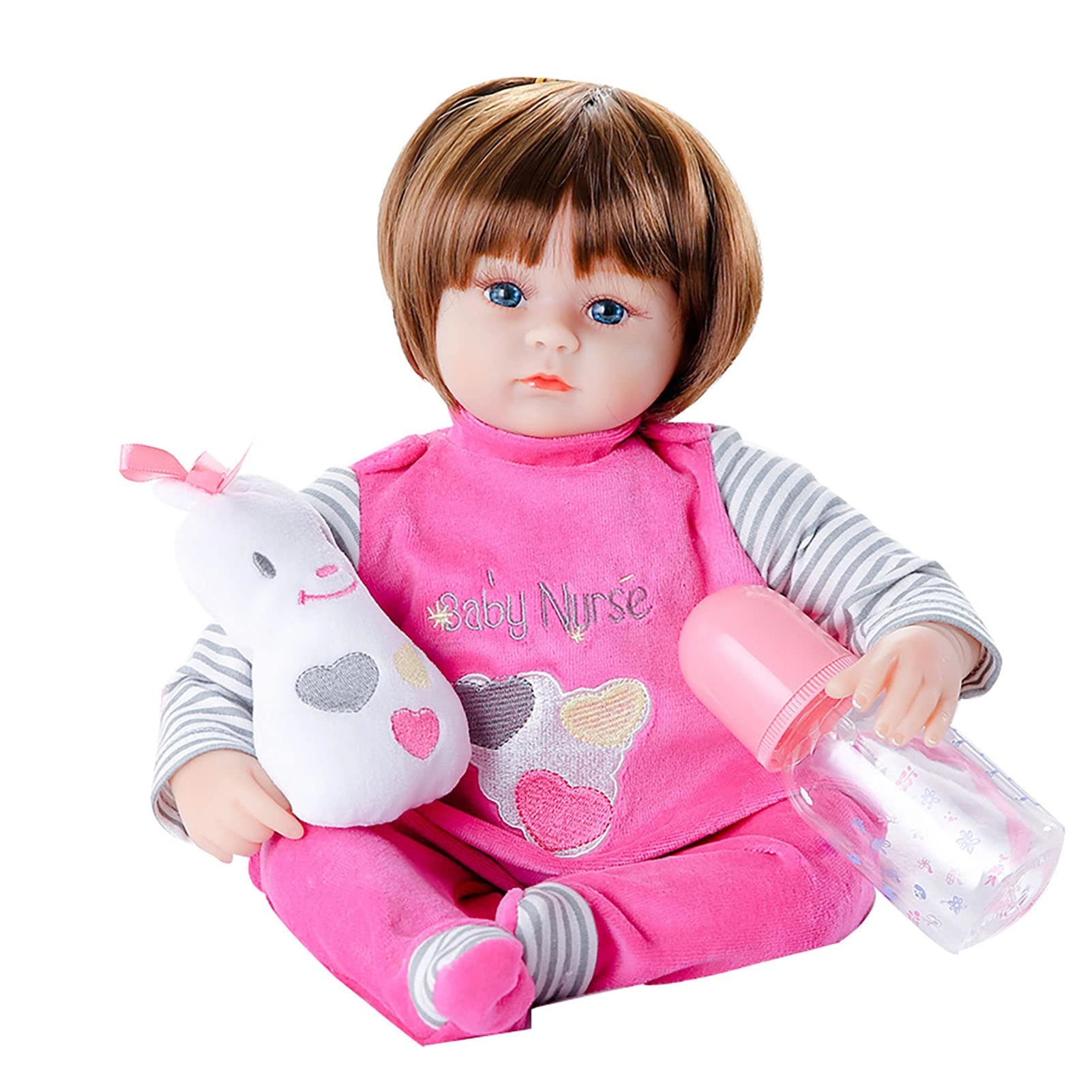 Reborn Baby Doll - 18 Inch 45cm Soft Vinyl Girl