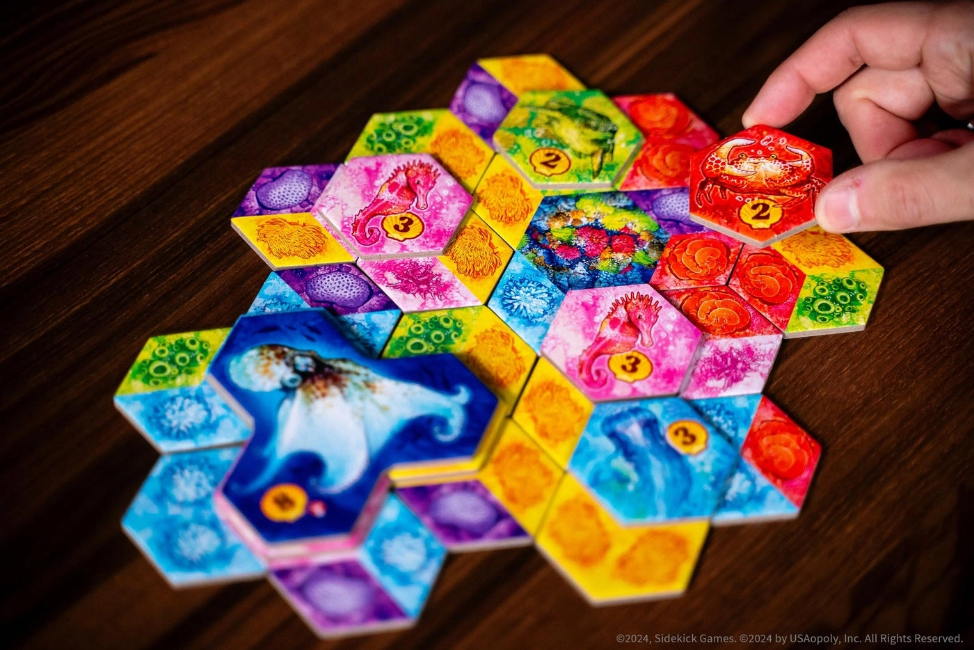 Aqua - Tile-laying Oceanic Theme