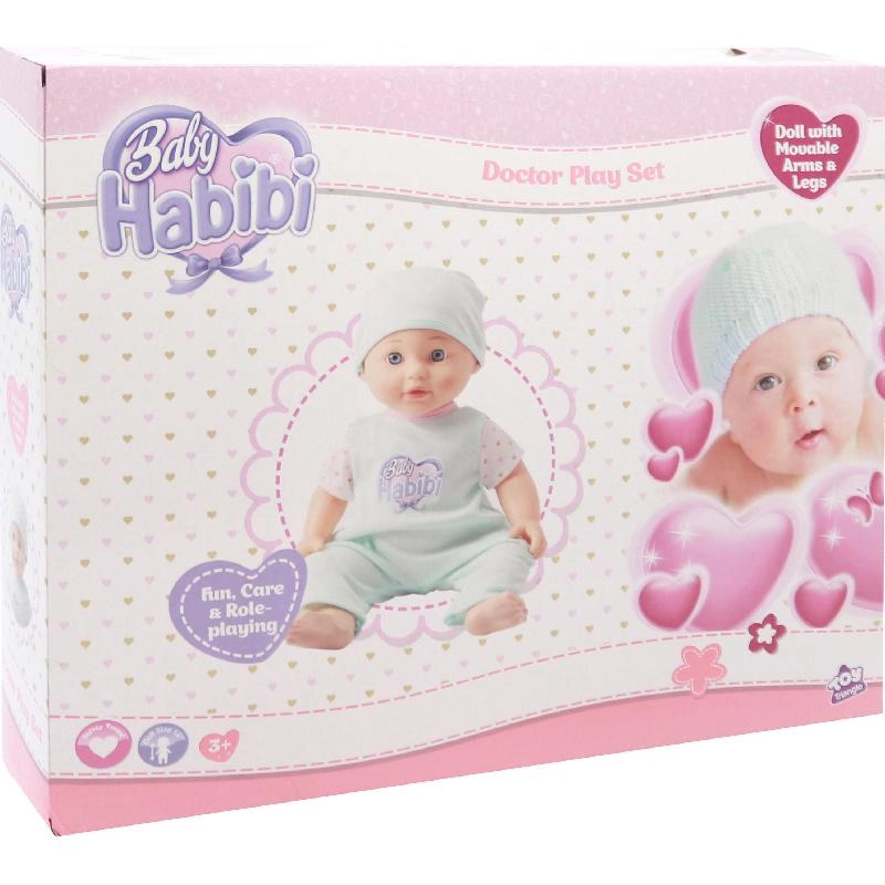 Doctor Doll Playset - 14" Pink Ages 3+