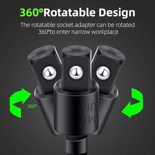 Right Angle Drill Adapter - 2-Piece Set 105 Degree