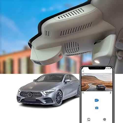 B-4K Front Only - Night vision 2160P Wi-Fi G-shock sensor for Mercedes-Benz CLS