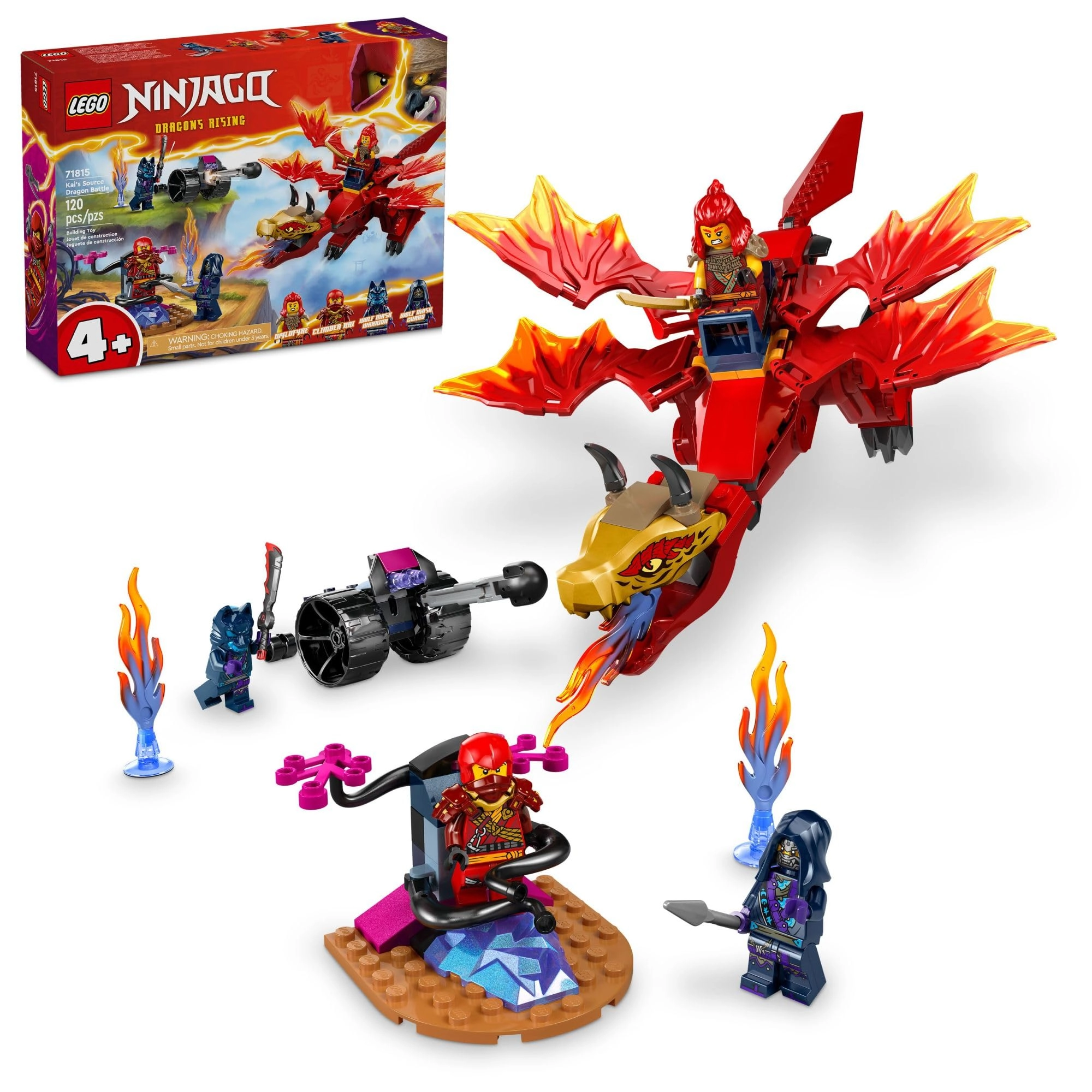LEGO NINJAGO Kai’s Source Dragon Battle (71815)