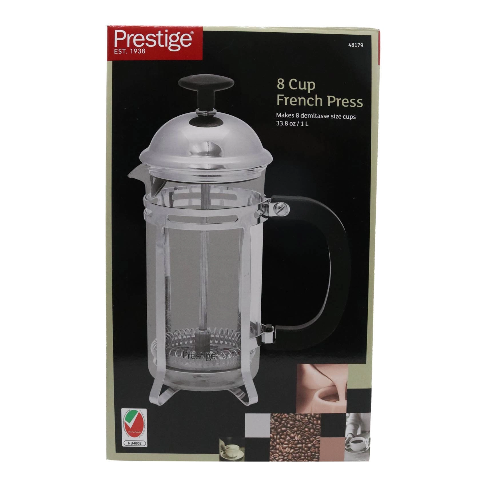 Element ME French Press - 8 Cups 1L