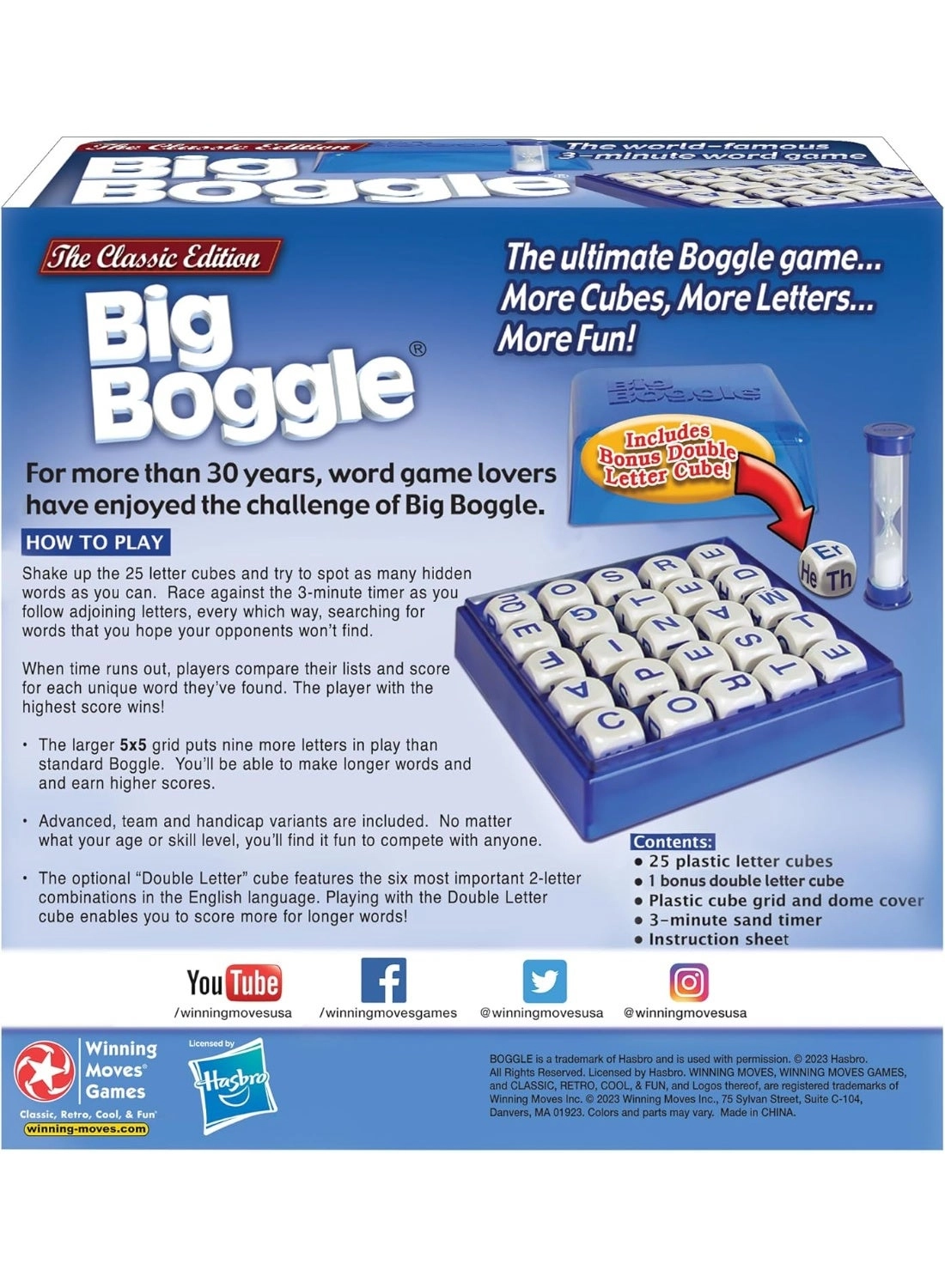 Big Boggle Puzzle (1147) - 25 pcs