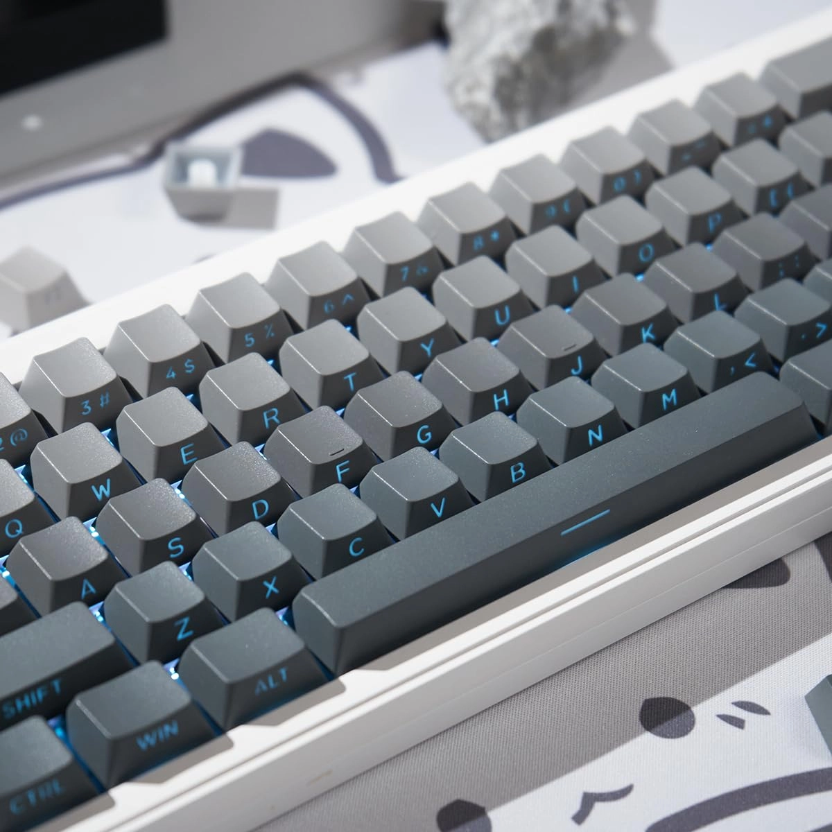 mintcaps Shine Through Keycaps - USB