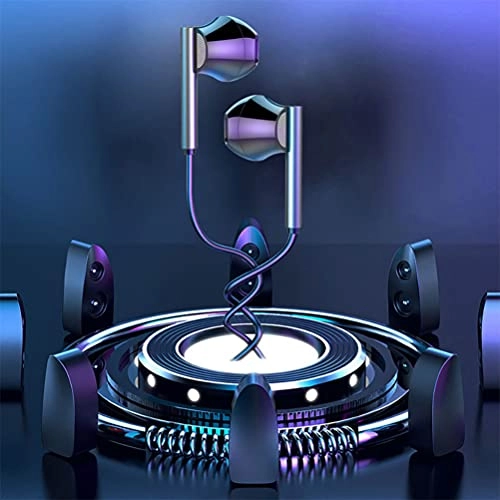 Retractable Stereo Earbuds Wired Earbud