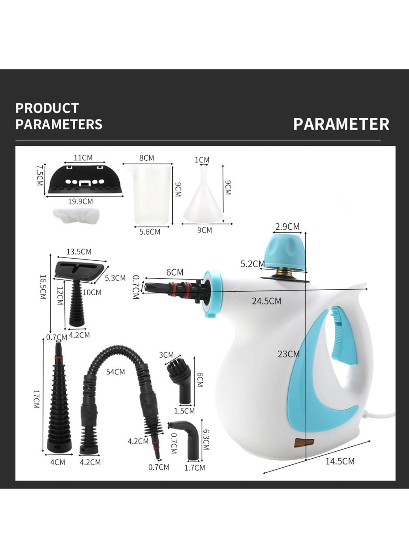 Steam Cleaner - 3 BAR