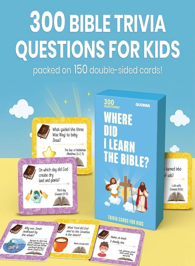 300 Engaging Bible Trivia Card Questions