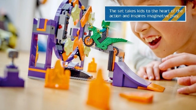 City Stuntz Dunk Stunt Ramp Challenge (60359) - 2in1 Ages 5+