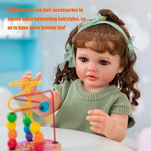 Reborn Baby Doll - 22 Inch Silicone Vinyl Baby Girl