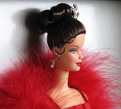 Barbie Ferrari Doll - Brunette Red Gown Limited Edition Ages 13+