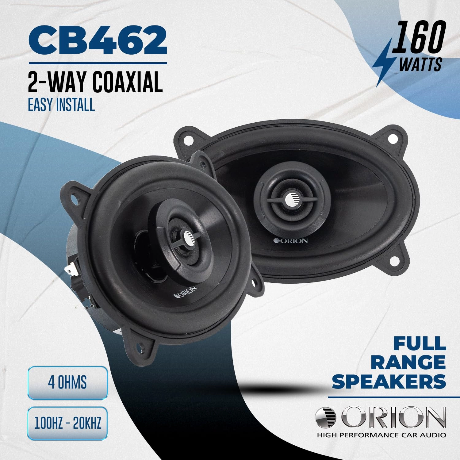CB462 - 4 Inches Coaxial