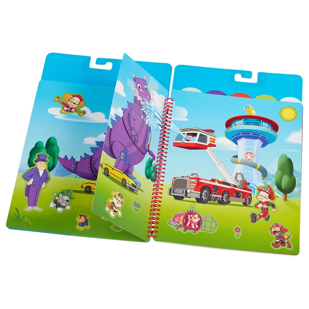 PAW Patrol Restickable Stickers Flip-Flap Pad - 5 pages 130 piece(s)