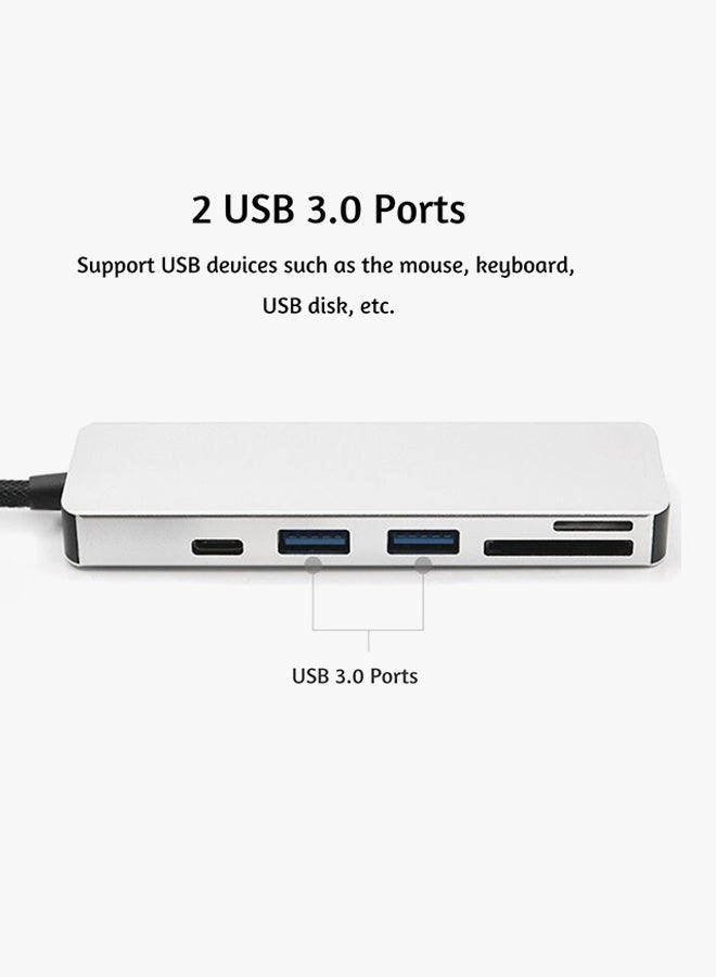 SA-1 - 5-in-1 USB Hub Type C
