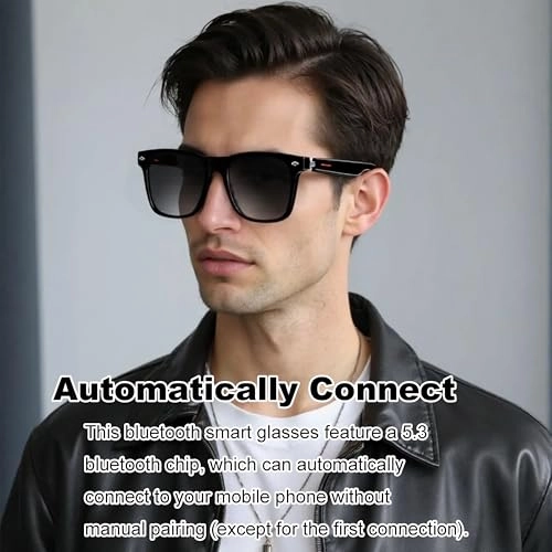 Smart Glasses - Bluetooth 5.4 IP5 Blue Light Blocking