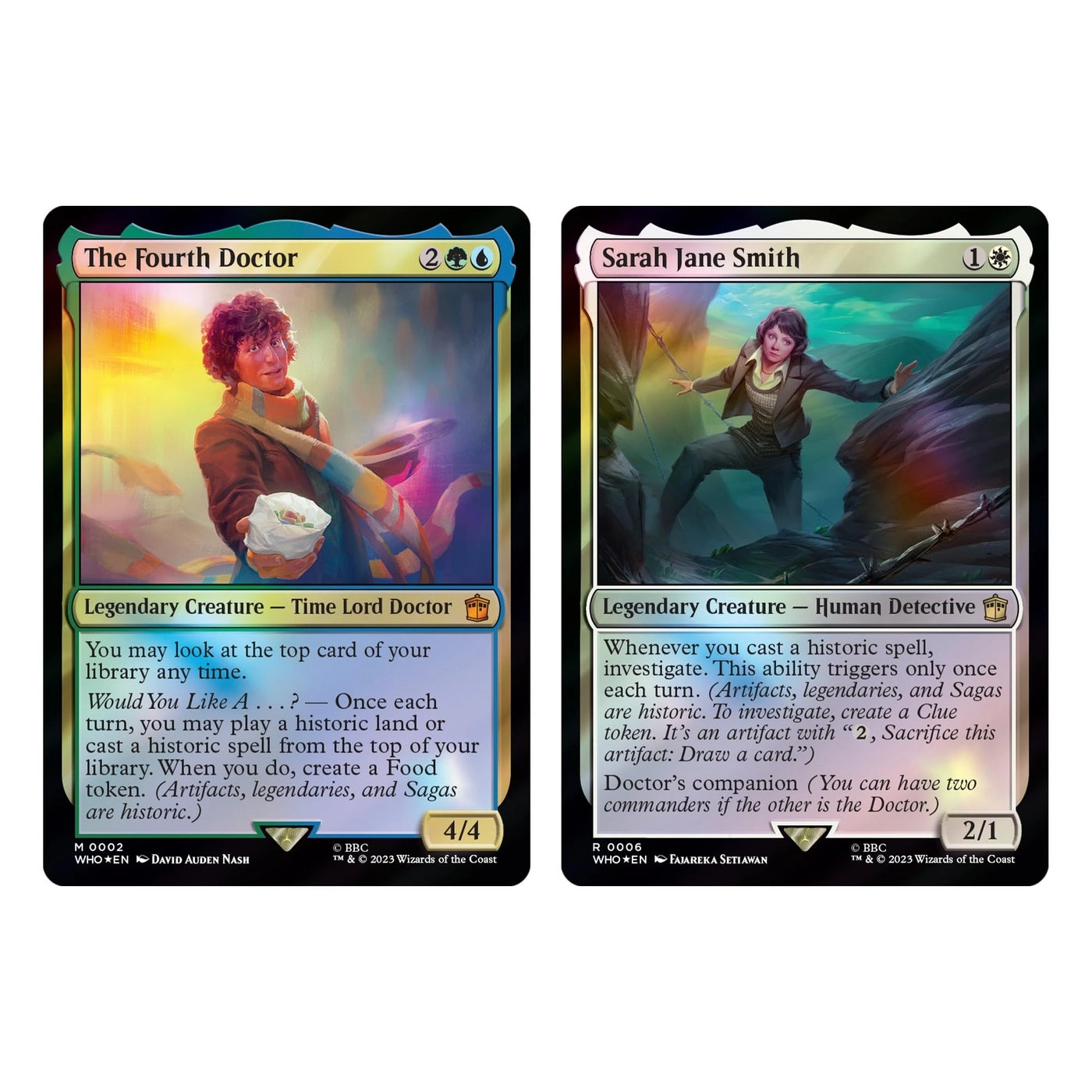 Magic The Gathering: Doctor Who Commander Deck: Blast from The Past Sample Pack