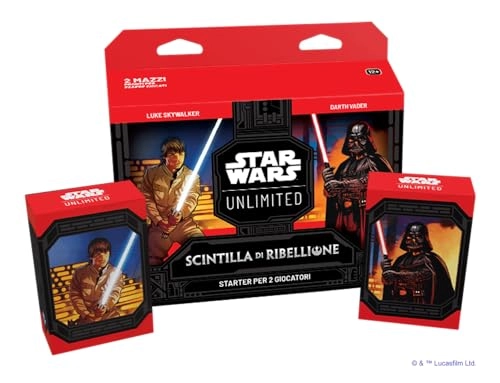 Star Wars: Unlimited TCG Stintilla of Rebellion Starter Set (Italian)