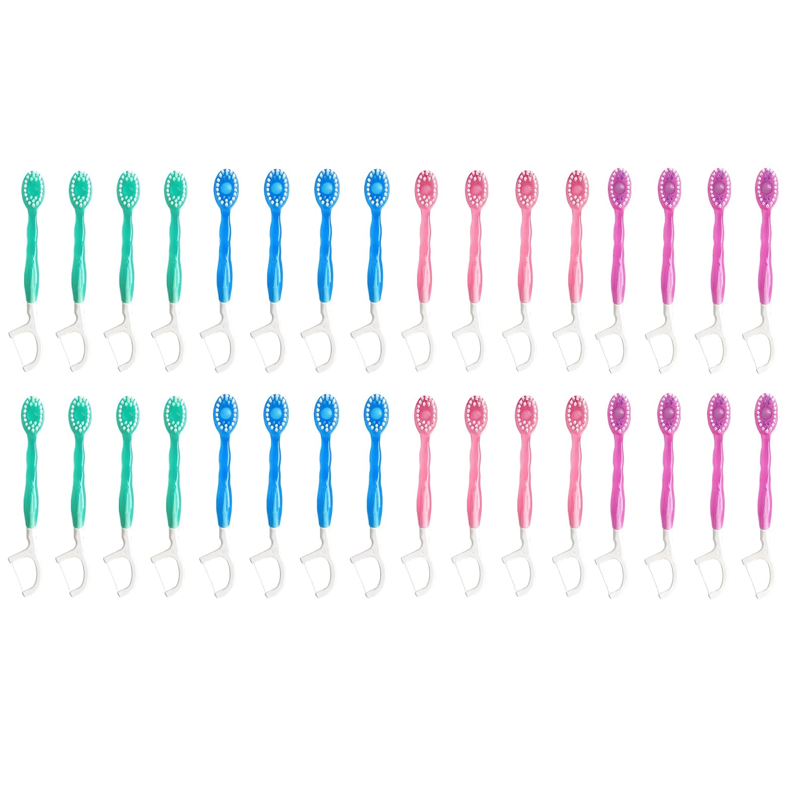maudfek Disposable Toothbrush - 32-Piece Pack with Toothpaste