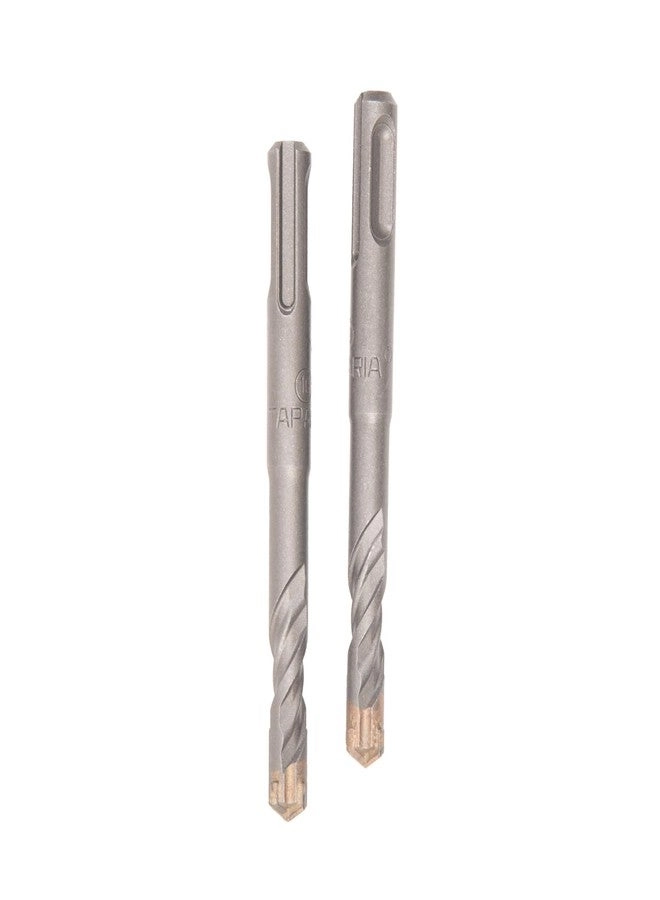 Cross Point Tip SDS Plus Hammer Drill Bit - Pack of 2 10mm