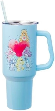 Silver Buffalo Stainless Steel Care Bears Watercolor Tumbler - 1180ml