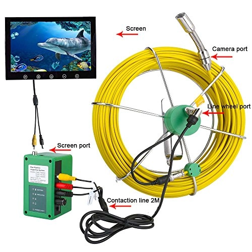 Sewer Drain Industrial Endoscope System - 4.8mm 20m