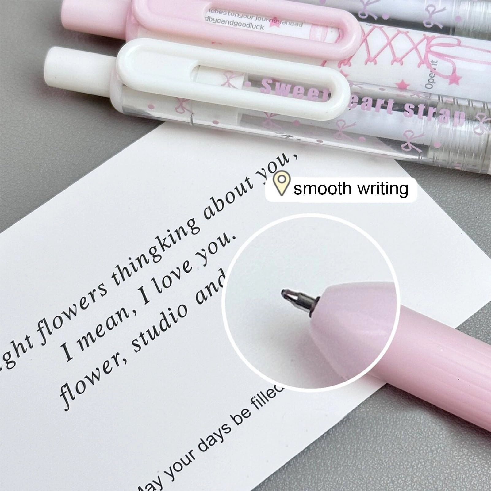 Cute Gel Pen - 4Pcs 0.5mm