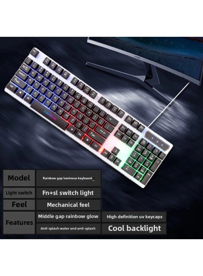 Mechanical Feel - Wired + E-sports Mouse
