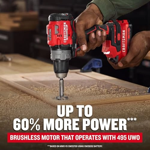 CMCD725D2 - 1/2 in. Drill/Driver 2Ah batteries