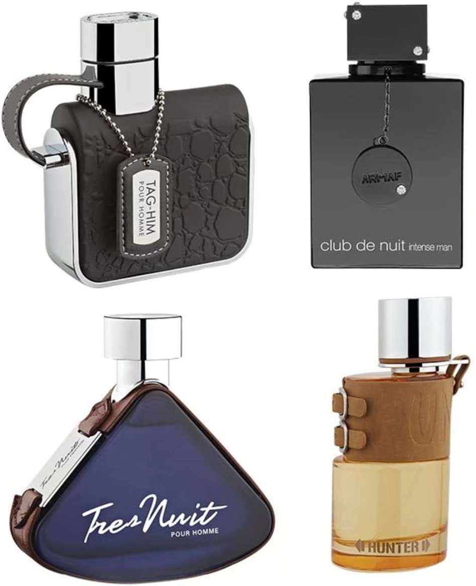Club De Nuit Intense Man + Tag Him + Hunter For Men + Tres Nuit - Gift Sets 4 piece(s)