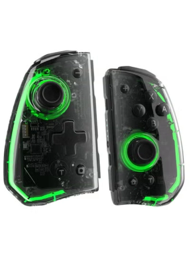 Flinchez Pro Controller - Transparent Nintendo Switch and Switch OLED