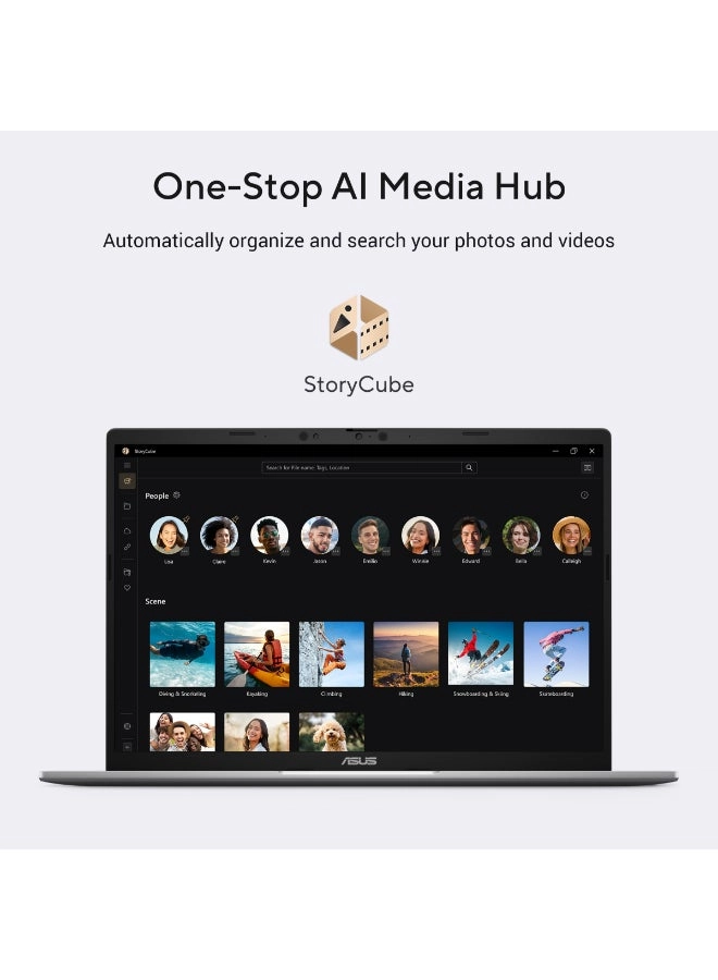 Vivobook S S3407QA-KP014W - 14'' Snapdragon X 16GB DDR5 1TB SSD