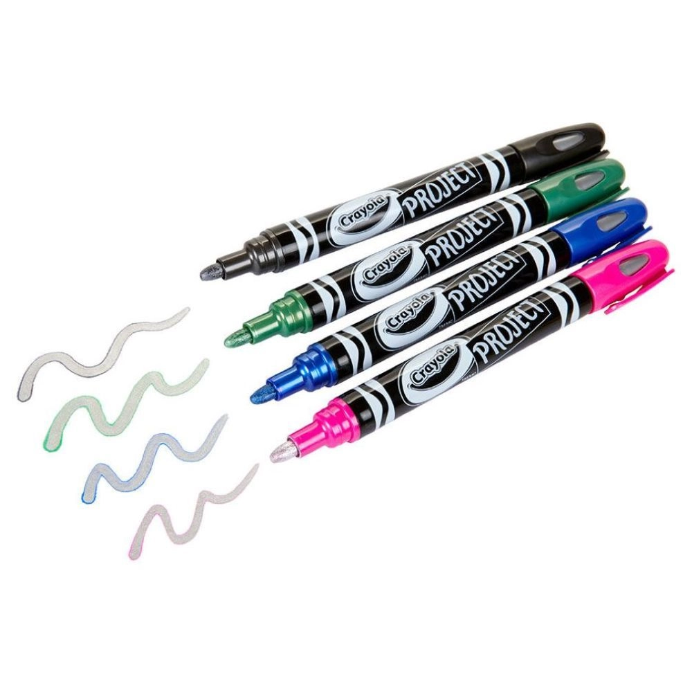 Project Metallic Outline Markers - Multi Colour