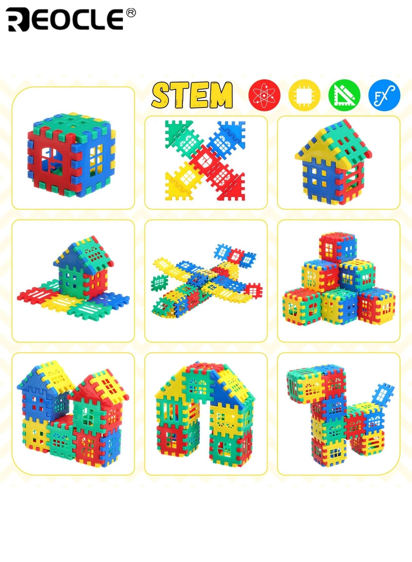 Large Building Blocks - 130 pcs