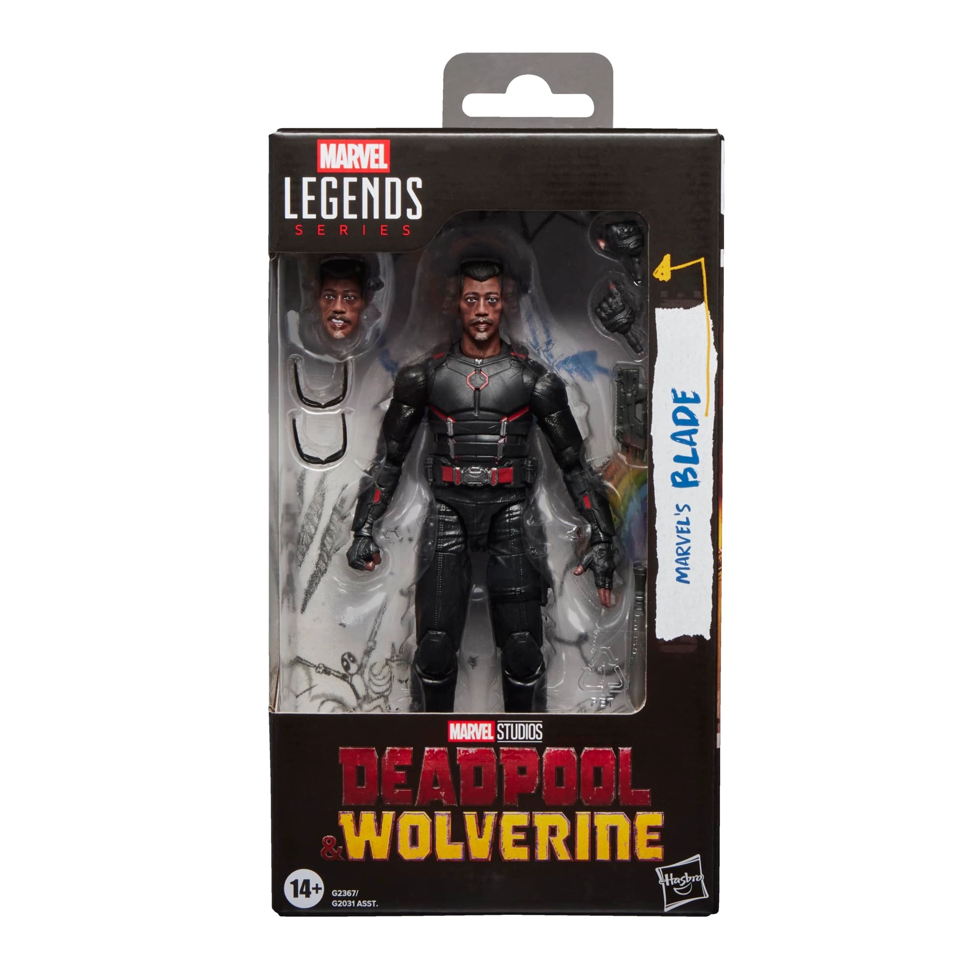Hasbro Marvel's Blade - Superhero - 6-inch (15 cm) (G2367)