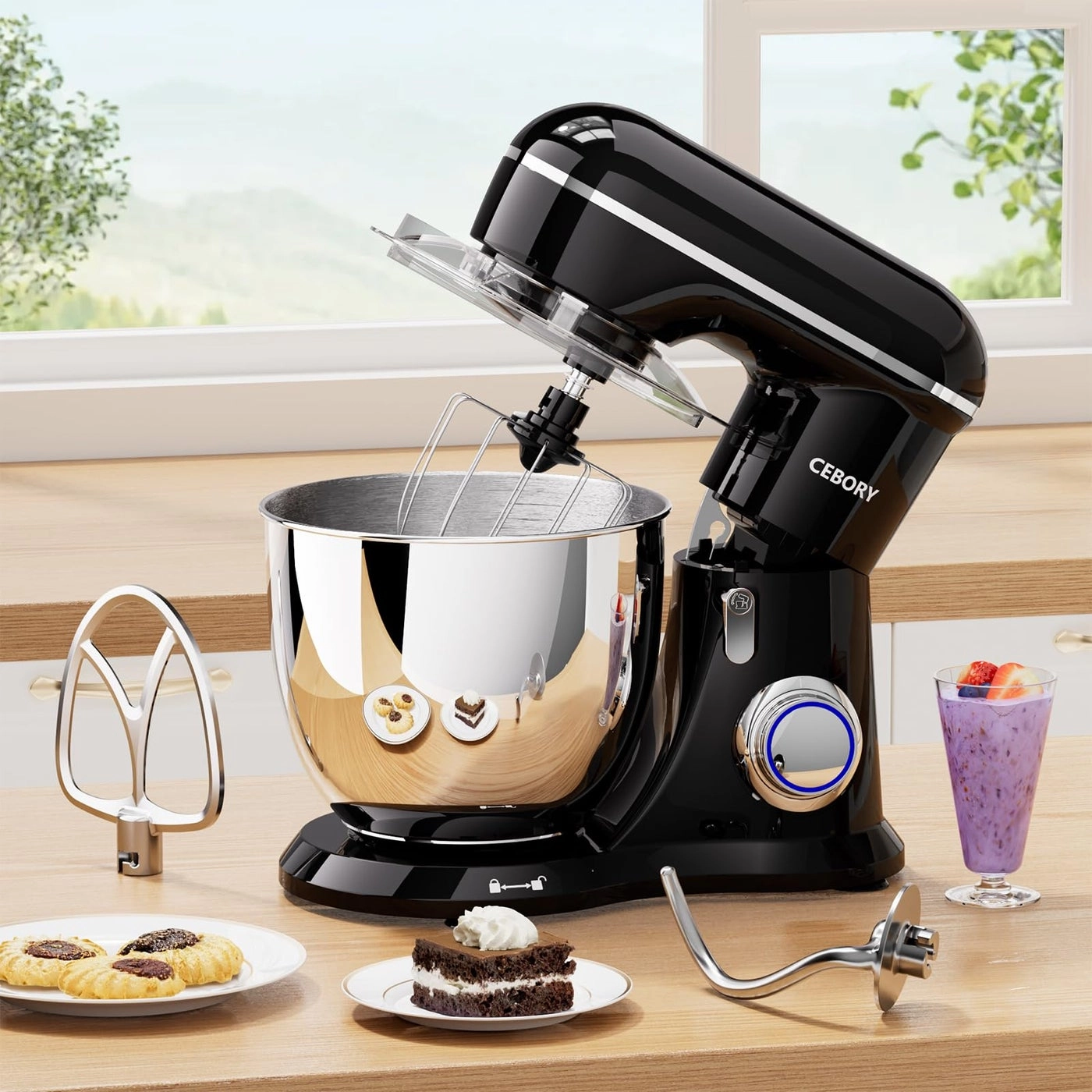 Electric Mixer - 6.5 Quarts 660 watts