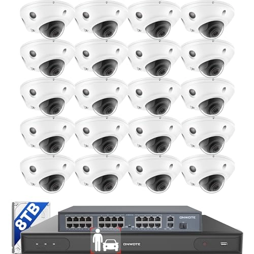 NVR - 32CH + PoE IP Camera - 20x 4K